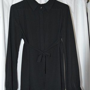 Express Black button down blouse
